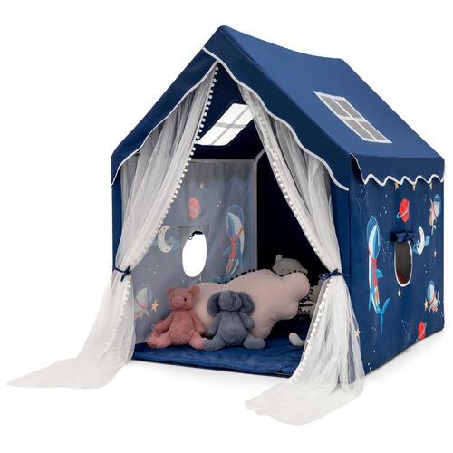 Tente De Jeux - Tente Pour Enfants Intérieur Cabane Avec Fenêtres En Maille Respirante