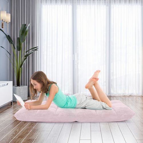 Coussin De Sol Chaise De Méditation Canapé-lit Pliable Avec 14 Positions Réglables 54,5x54,5x56cm