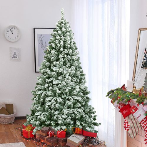 Sapin De Noël - Arbre De Noël Artificiel 180cm Avec 928 Branches Aiguilles En Pvc