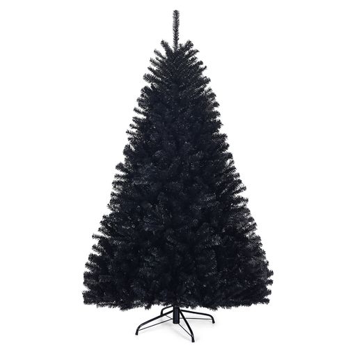 Sapin De Noël - Arbre De Noël Artificiel 180cm Aiguilles En Pvc Avec Support En Métal Pliable