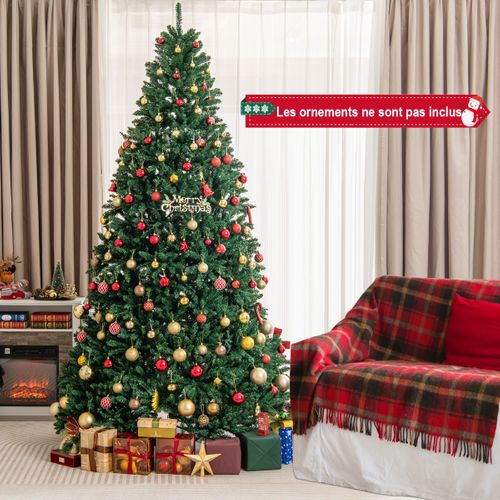 Sapin De Noël - Arbre De Noël Artificiel 270 Cm 3594 Branches En Pvc Support En Métal