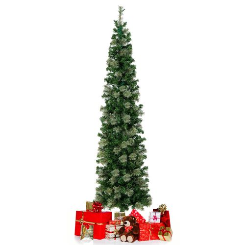 Sapin De Noël - Arbre De Noël Artificiel Demi-forme Pré-illuminé 210 Cm