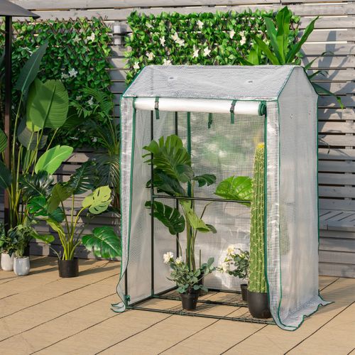 Serre De Jardin Pour Balcon Intérieur Et Extérieur 100 Cm X 81 Cm X 150 Cm Serre Portable