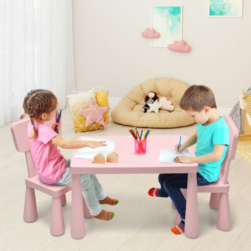 Ensemble Table Et Chaises Pour Enfants Pour Jouer Manger Dessiner Apprentissage Pour Enfants