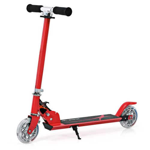 Trottinette Enfant, Tapis De Saut 2 Roues Patinette Enfant Pliable Scooter Enfant Kick