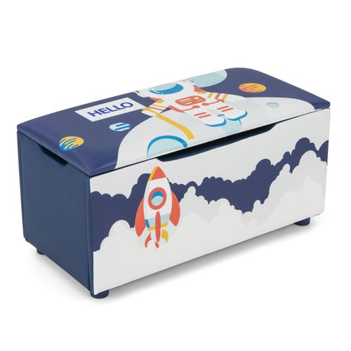 Coffre à Jouets, Boîte De Rangement, Rangement Jouet 75 X 36 X 38 Cm Couvercle Amovible