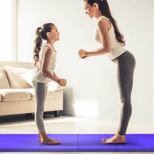 Tapis De Sol, Tapis De Gymnastique Épais 300 X 116 X 5 Cm Matelas D'entrainement Pliable