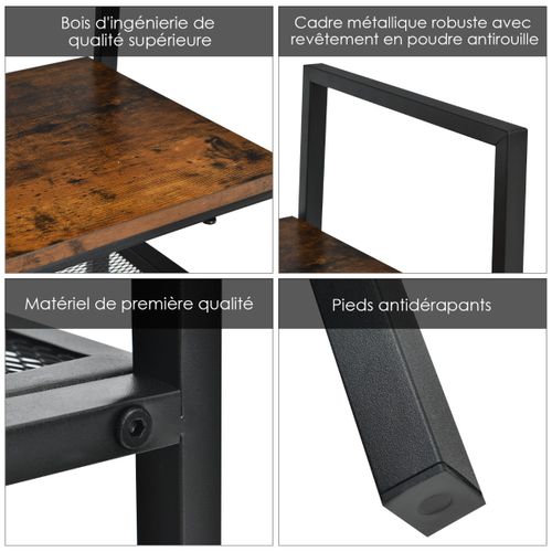 Lot De 2 Étagère à Chaussures, Range-chaussures Empilable à 2 Niveaux 54 X 32 X 52 Cm