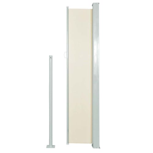 Store Banne - Auvent Latéral Rétractable 120 X 300 Cm Blanc Cassé At113