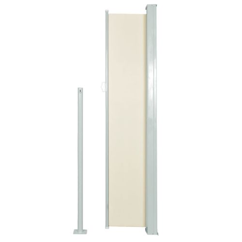 Store Banne - Auvent Latéral Rétractable 140 X 300 Cm Blanc Cassé At119