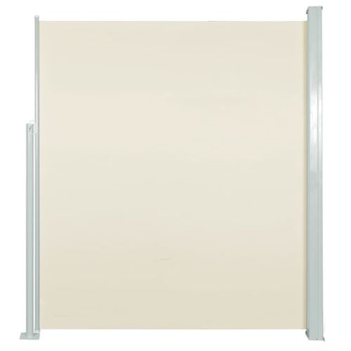 Store Banne - Auvent Latéral Rétractable 140 X 300 Cm Blanc Cassé At119