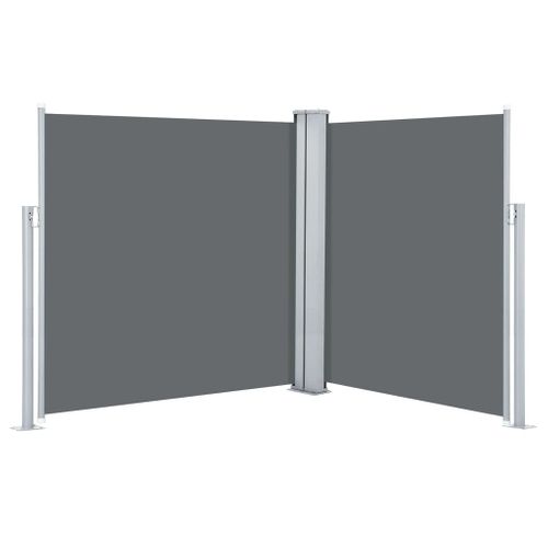 Store Banne - Auvent Latéral Rétractable Anthracite 140 X 600 Cm At148