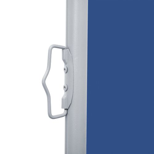 Store Banne - Auvent Latéral Rétractable Bleu 120 X 1000 Cm At268