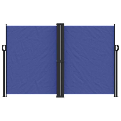 Store Banne - Auvent Latéral Rétractable Bleu 160x600 Cm At293