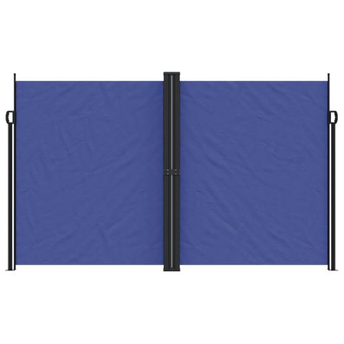 Store Banne - Auvent Latéral Rétractable Bleu 200x600 Cm At308