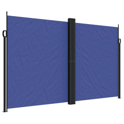 Store Banne - Auvent Latéral Rétractable Bleu 200x600 Cm At308