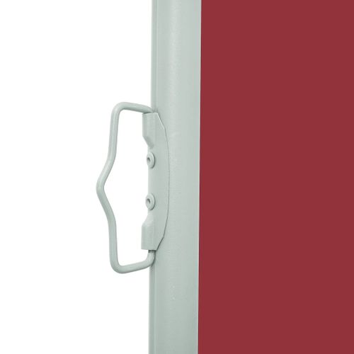 Store Banne - Auvent Latéral Rétractable De Patio 170x300 Cm Rouge At476