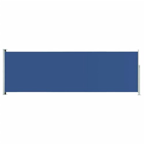 Store Banne - Auvent Latéral Rétractable De Patio 200x600 Cm Bleu At505