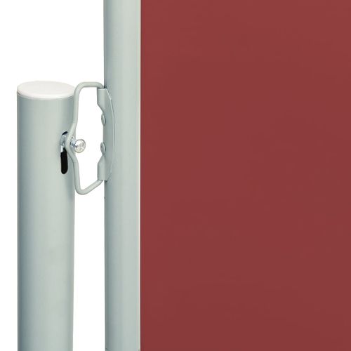 Store Banne - Auvent Latéral Rétractable De Patio 220x600 Cm Rouge At522