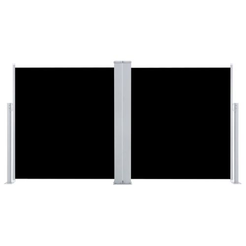 Store Banne - Auvent Latéral Rétractable Noir 100 X 600 Cm At598