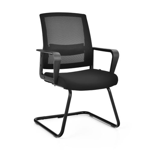 Chaise De Conférence Chaise Ergonomique En Maille à Dossier Moyen Avec Siège Rembourré