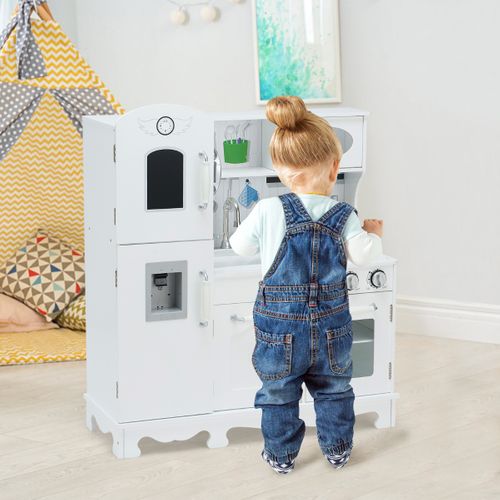 Cuisine Enfants Avec Téléphone Et Tableau Noir Cuisiniere Enfants Avec Lumière Et Effet Sonore