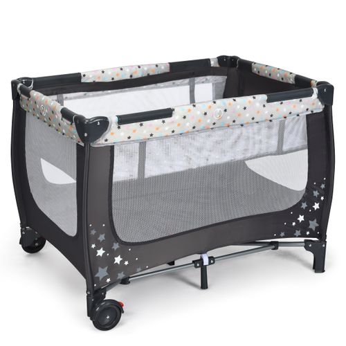 Lit Parapluie Pour Bébé Avec Matelas Roulettes Sac De Transport Parc Bébé 0-36 Mois