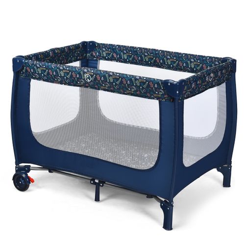 Lit Parapluie Pour Bébé Avec Matelas Roulettes Sac De Transport Parc Bébé 0-36 Mois