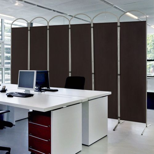 Paravent, Cloison De Séparation Sur Pied 6 Panneaux Pliable 331x188 Cm Brise Vue Protéger Privée