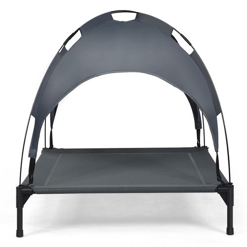 Lit Pour Chien Sur Pieds Cadre En Acier Robuste Utilisable à L'intérieur Et L'extérieur