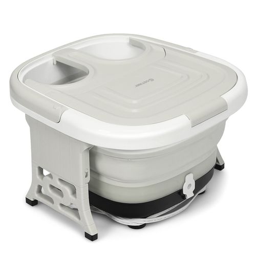 Masseur Pieds Bain De Pieds Thalasso Balnéothérapie Avec Télécommande Cuve Repliable Lumière