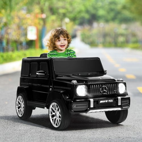 Mercedes-benz G63 Voiture Électrique 12 V Pour Enfants 2 Moteurs Vitesse Max 5 Km/h Télécommande