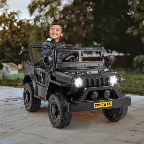 Voiture Camion 12 V Pour Enfants De 3 Ans+ Véhicule Electrique Avec Télécommande 3 Vitesses