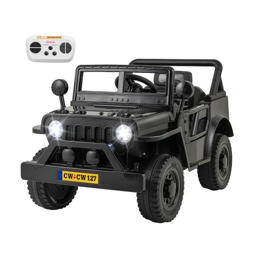 Voiture Camion 12 V Pour Enfants De 3 Ans+ Véhicule Electrique Avec Télécommande 3 Vitesses