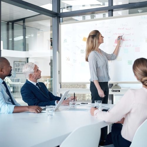 Tableau Blanc Mobile Magnétique Double Face Avec 6 Marqueurs 12 Aimants Et 1 Gomme Pour Bureau