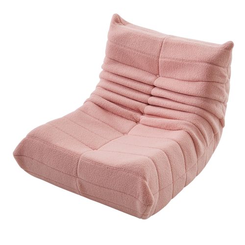 Pouf Pour Adultes, Design Rembourrage, Rose