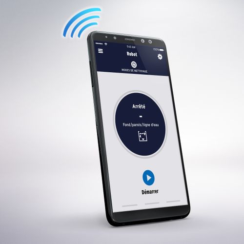 Robot Electrique De Piscine Fond, Parois Et Ligne D'eau - Wifi - Cnx 30 Iq Wifi