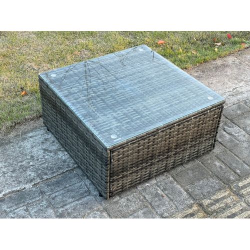 Dossier Haut Salon De Jardin Avec 3 Tabourets 2 Tables D'appoint Ensemble De Canapés En Rotin