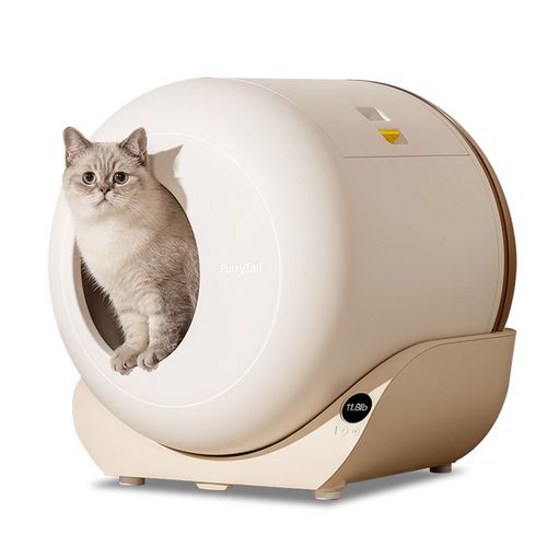 Bac à Litière Intelligent Xxxl, Grande Capacité, Avec Lumière LED, Compatible Wi-fi 2,4ghz