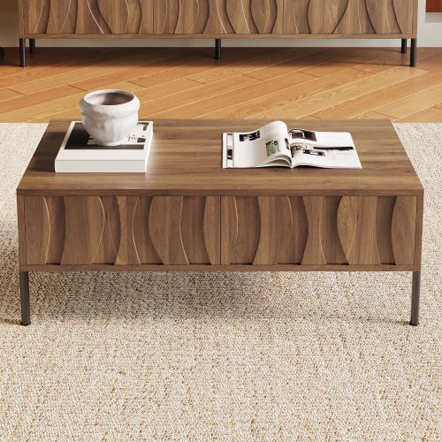 Tables Basses, Tables à Thé, Tables D'appoint, Meubles De Salon De Style Rétro Moderne, En Bois