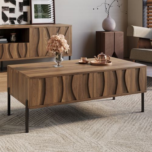 Tables Basses, Tables à Thé, Tables D'appoint, Meubles De Salon De Style Rétro Moderne, En Bois