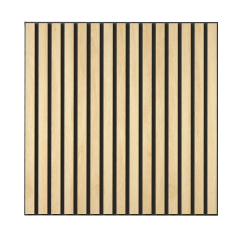 Set De 4 Panneaux Muraux Décoratifs 60x60 Cm - Bois