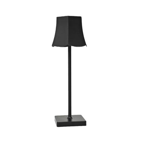 Lampe De Bureau LED Sans Fil, Lampe De Bureau LED à Luminosité Réglable Par Toucher, Noir