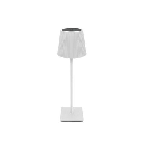 Lampe De Bureau LED Sans Fil, Lampe De Bureau LED à Luminosité Réglable Par Toucher, Blanc