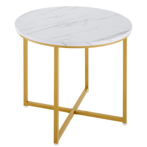 Ensemble Table Et Chaises De Luxe Moderne, Quatre Chaises, Coussins En Velours Blanc, Blanc/doré
