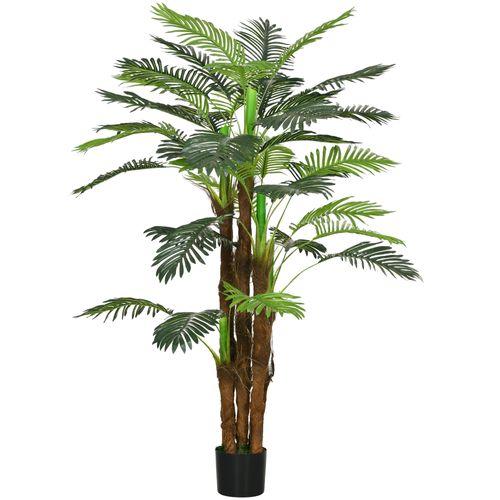 Plante Artificielle Arbre Palmier 160cm Avec Pot Stable