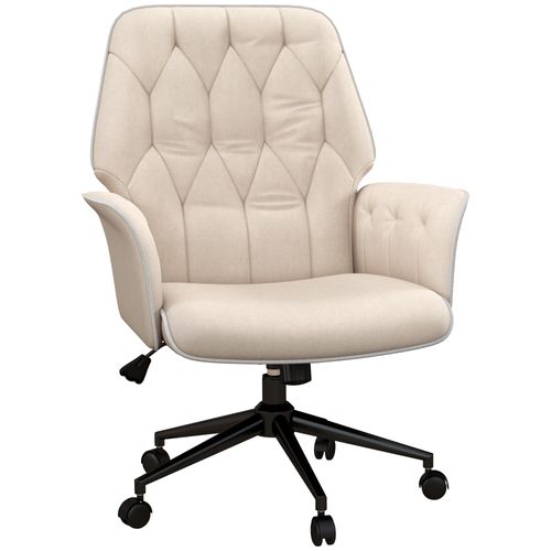 Fauteuil De Bureau Beige 66×69×90 Cm, Mousse