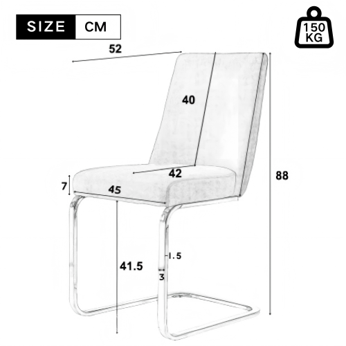 Lot De 6 Chaises De Salle à Manger En Velours Beige, Motif Losange Au Dos, Pieds En Métal Doré