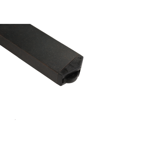 Table De Jardin Aluminium Carré 45×45×47 Cm, Brun Foncé, Résistante Eau Et Rouille