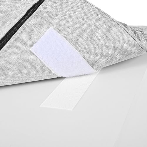 Meuble à Chaussures Moderne 90x35x74,5cm, 3 Portes, 1 Tiroir, Avec Coussin, Blanc